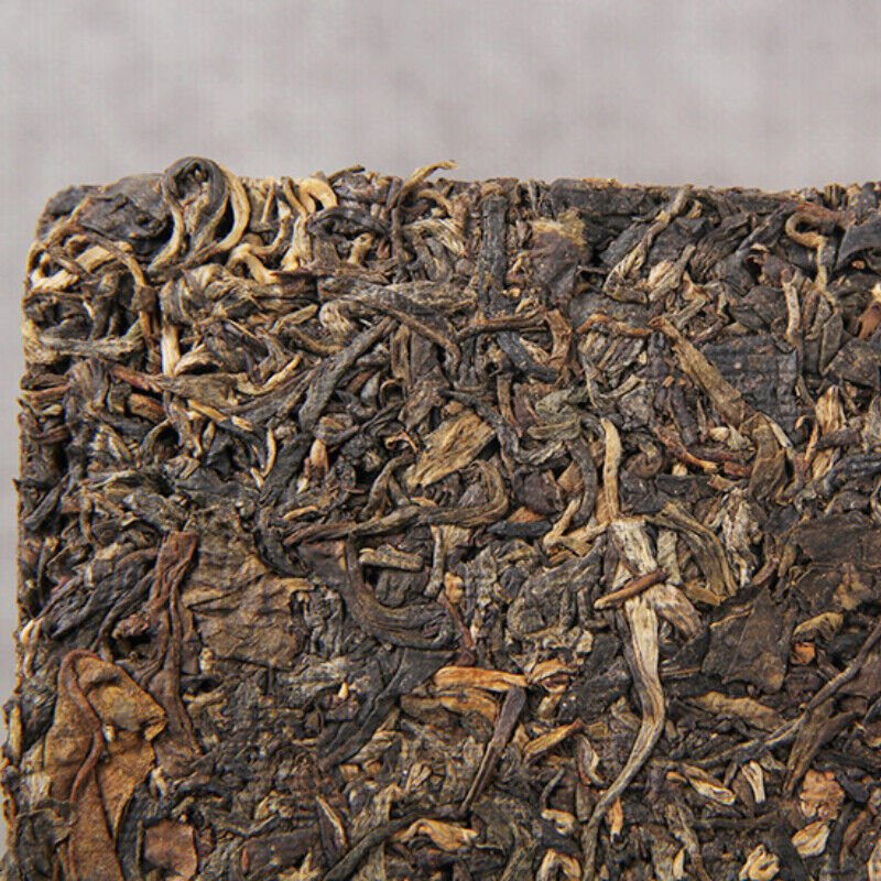 HelloYoung Yunnan Natural Pu-erh Green Tea Gift Health Care 250g Prize Raw Pu'er Tea Brick