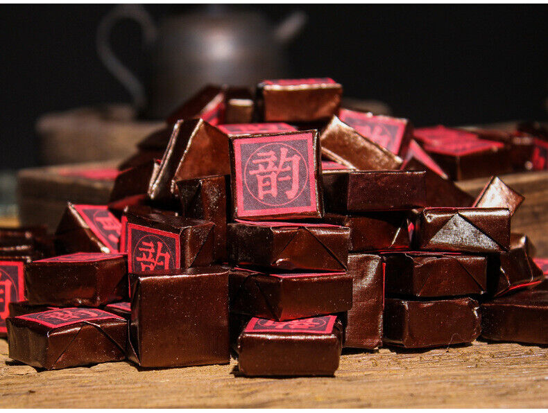 HelloYoung 500g Puerh Ripe Tea Menghai Mini Tuocha Pu'er Ripe Tea Yunnan Pu'er Tea