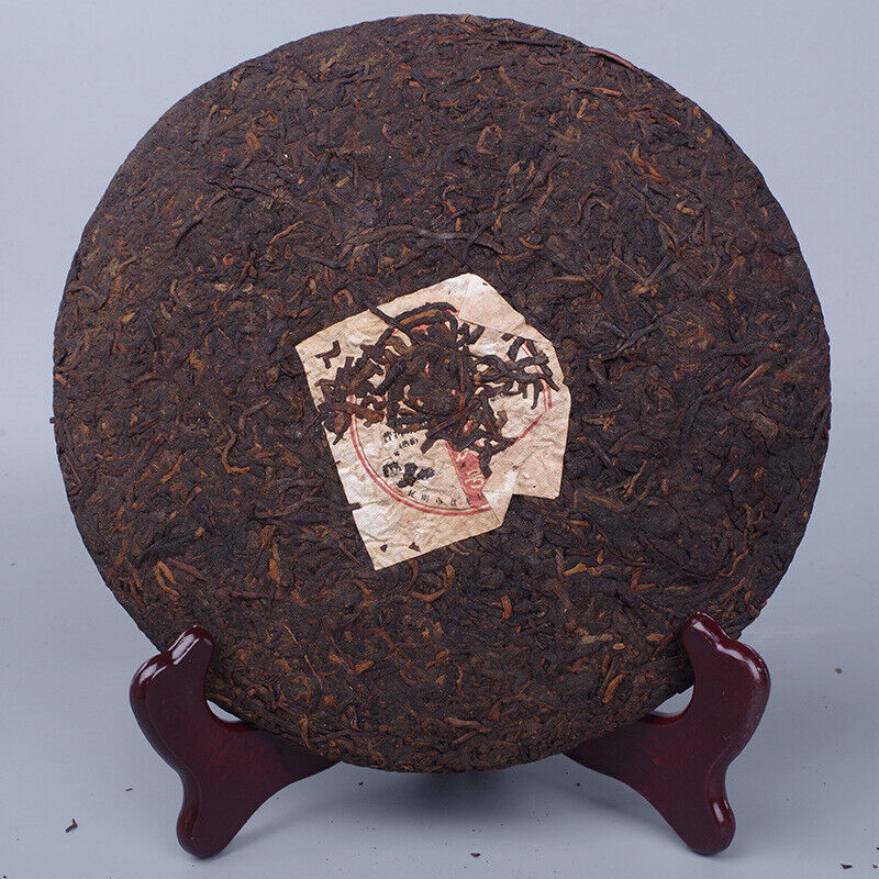 HelloYoung TeaCake Tongqinghao Pu'er Tea Black Tea Health 357g Top Pu-Erh Ripe Tea