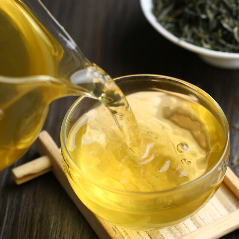 HelloYoung 500g Yunnan Green Tea Yunnan Green Tea Qingxiang Steamed Enzyme Green Pearl Bulk