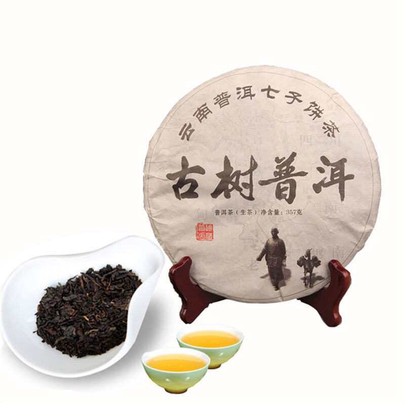 cha Pu-erh Tea 357g Chinese Puer Tea Cake Old Tree Kung Fu Black Tea Green Food Main image