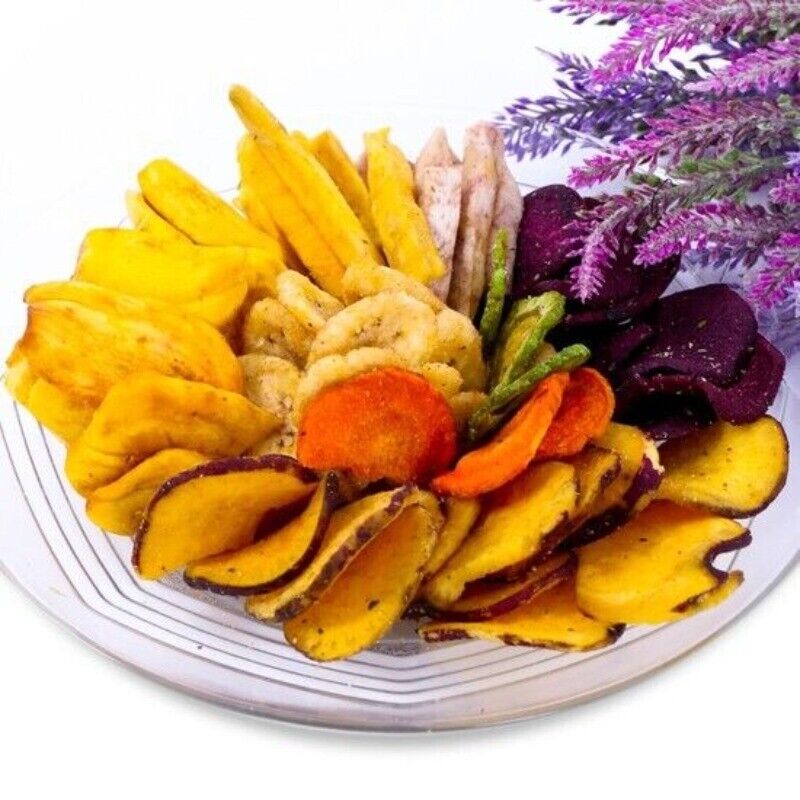 Dried Vegetable Chips VF Vegetable Chips From Vietnam 500g