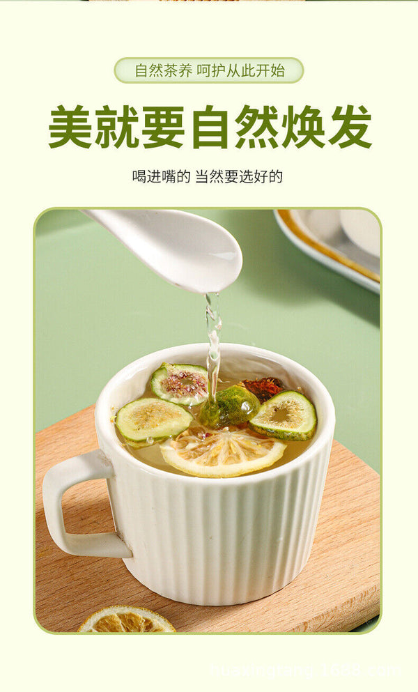 HelloYoung Morning C evening A prickly pear lemon blackberry rose black wolfberry bag tea