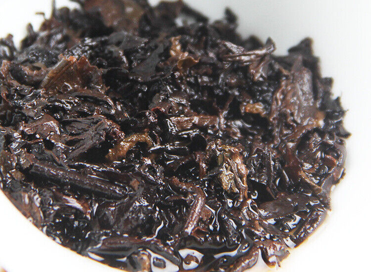 HelloYoung 100g Pu'er tea cake Brown Mountain seven cakes round tea ripening small cake tea