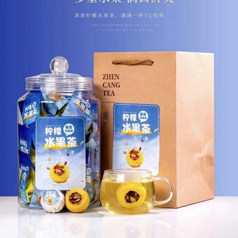 Freeze Dried Lemon Peach Oolong Tea Cold Brew Individual Packs Secondary image