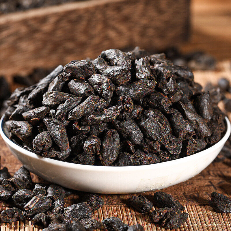 250G Yunnan Pu'er Ripe Tea Glutinous Rice Fragrant Tea Fossil Broken Silver Tea Main image