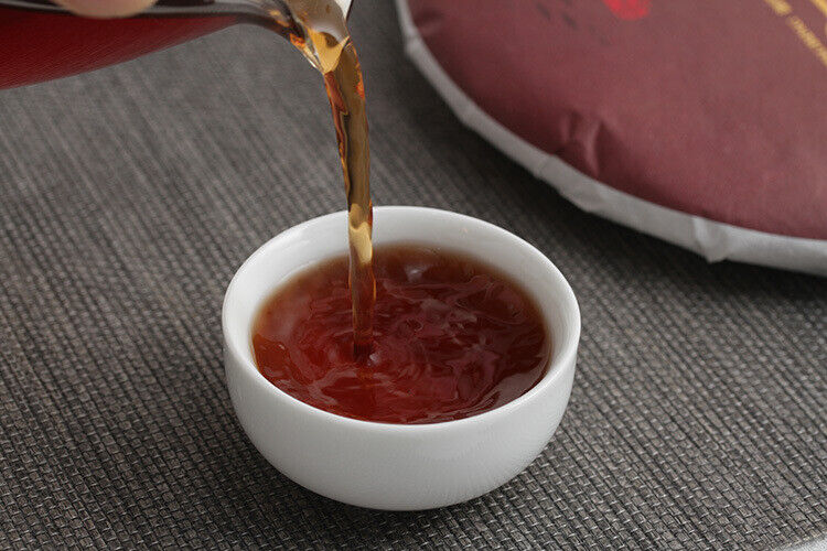 Yunnan Puerh Tea Banzhang Ancient Rhythm Large Old Tree Aged Cake 357g