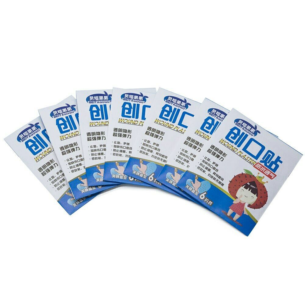Bei Ta Guo Guo Chuang Ke Tie Fang Mo Jiao贝塔果果创可贴防磨脚透明可爱防水创口贴微孔透气贴