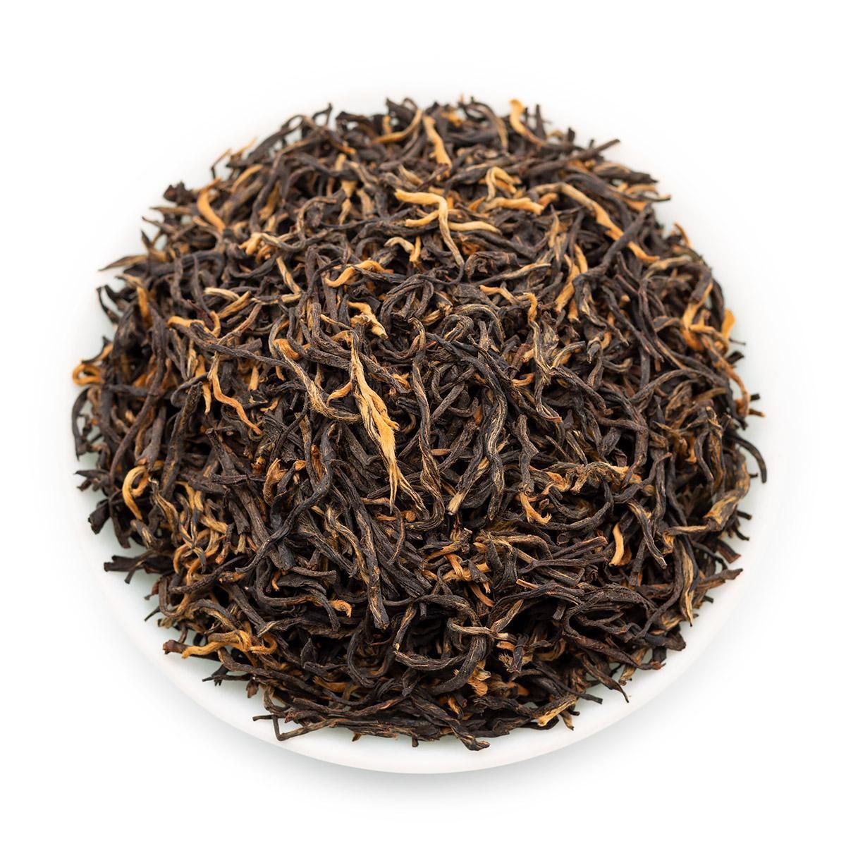 Handmade Chinese style tea Yin Jun Mei Black Tea Loose Leaf 100g Secondary image