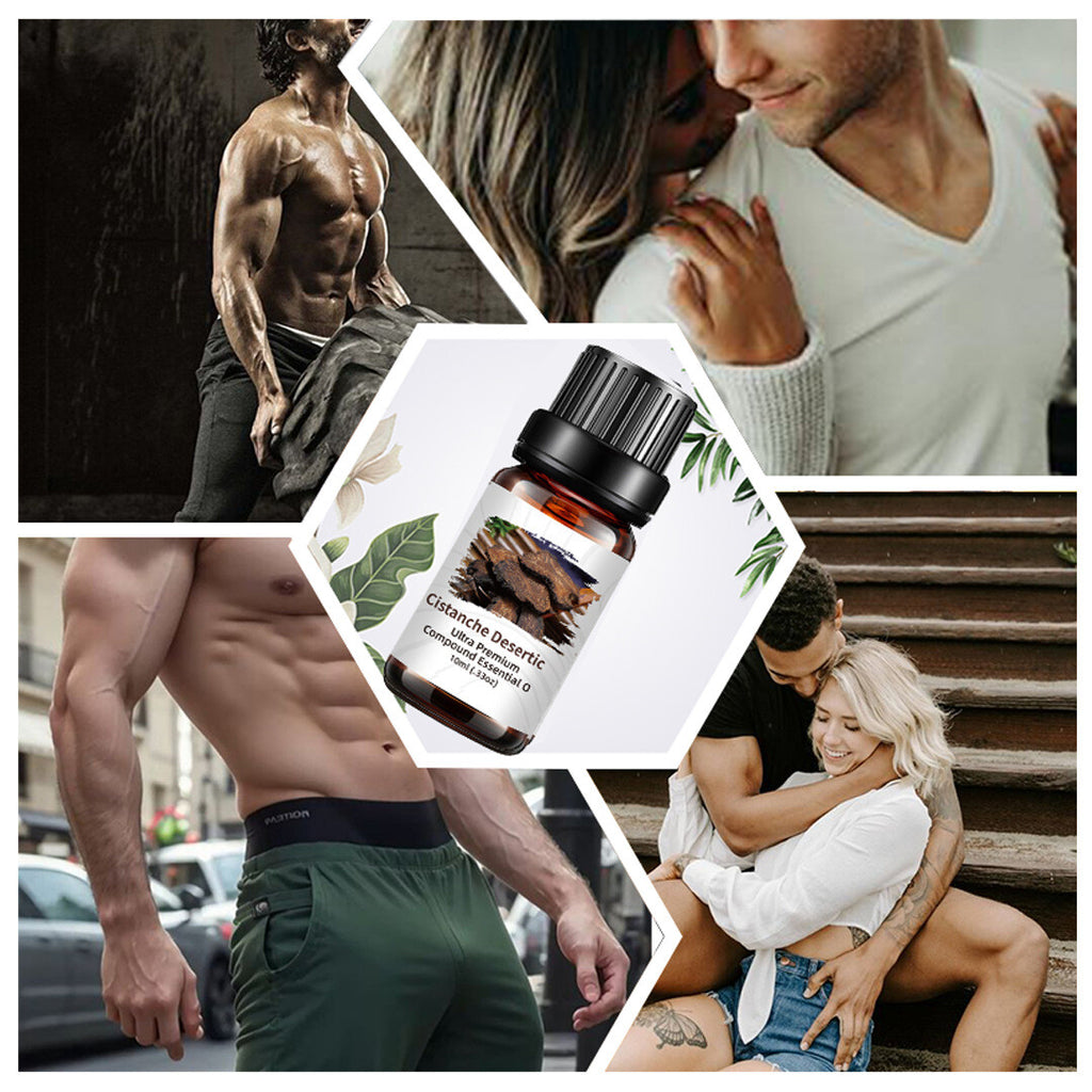 10ml Cistanche Deserticola Men's Health Care Massage Oil, Herbal Essential Oil