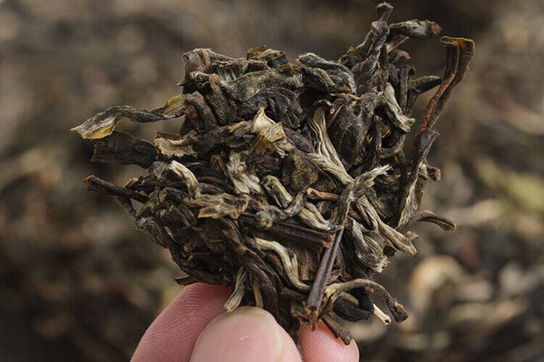 HelloYoung 357g Yunnan Pu'er Tea Banzhang Yinhao Old Tree Pu'er Raw Cakes Seven Seeds Cake