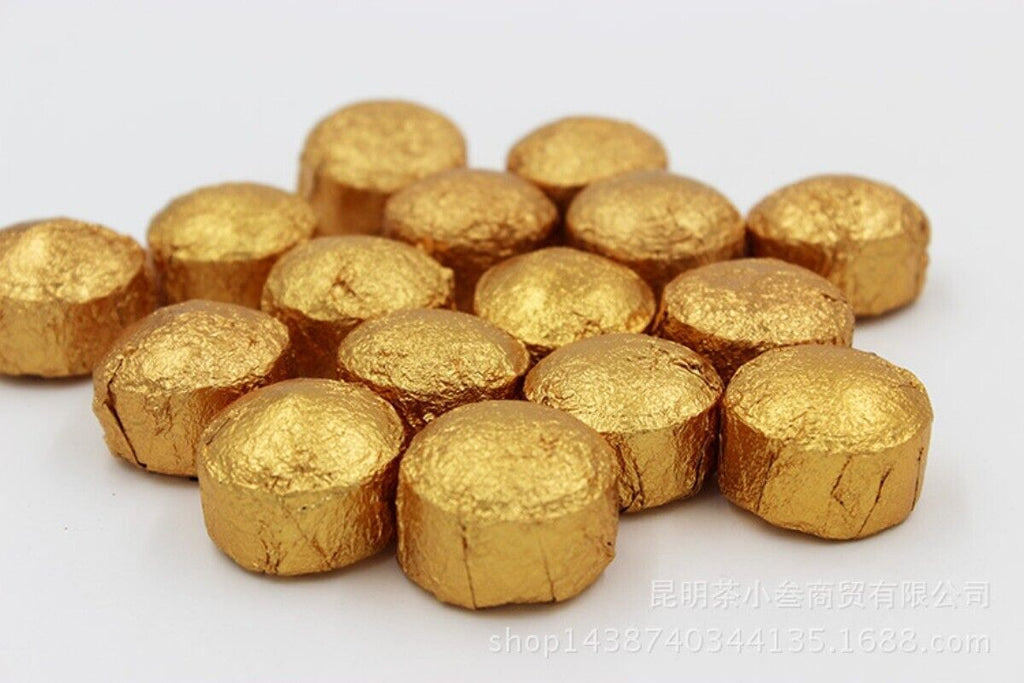 500g Puerh Tea Cooked Original Flavour Small Golden Tuo Cooked Tea Mini Tuo Tea