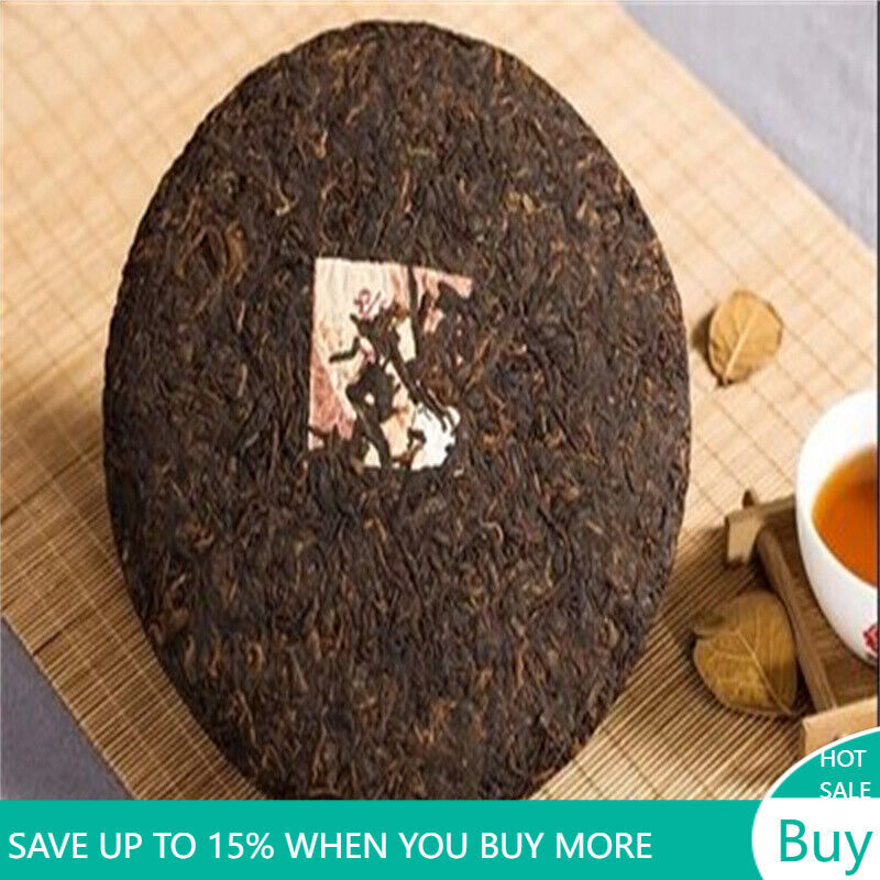 357g Glutinous Rice Fragrant Shu Puer Tea Nuo Mi Xiang Ripe Puer Tea Secondary image