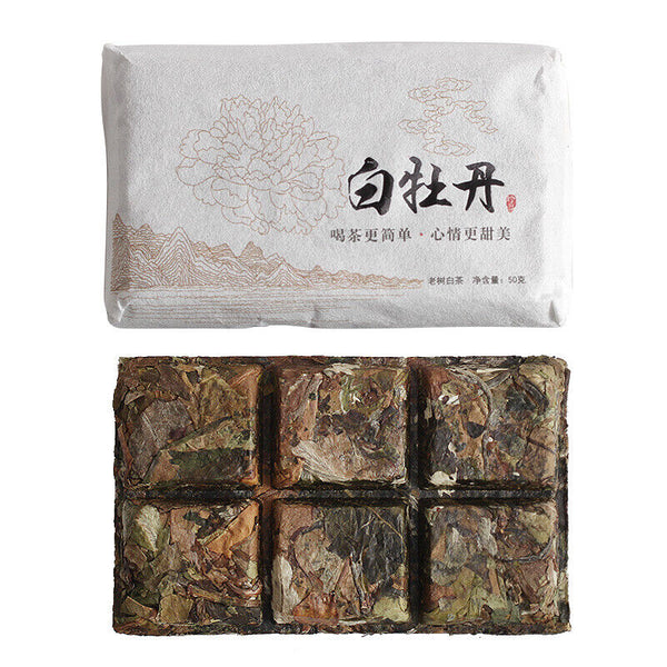 HelloYoung 50g Yunnan Old White Tea White Peony alpine sun-dried date medicinal fragrance