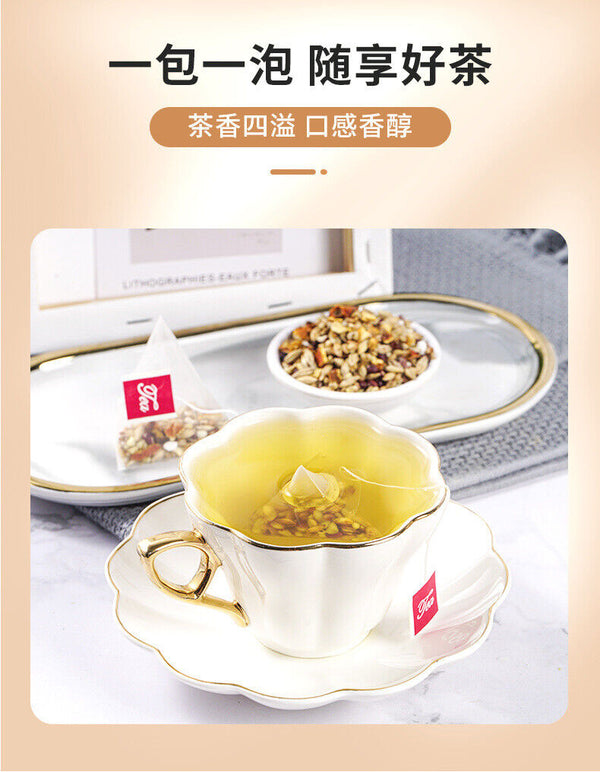 Red Bean Barley Tea Combination Tea Bags Health Tea 50 Bags Independent Bag