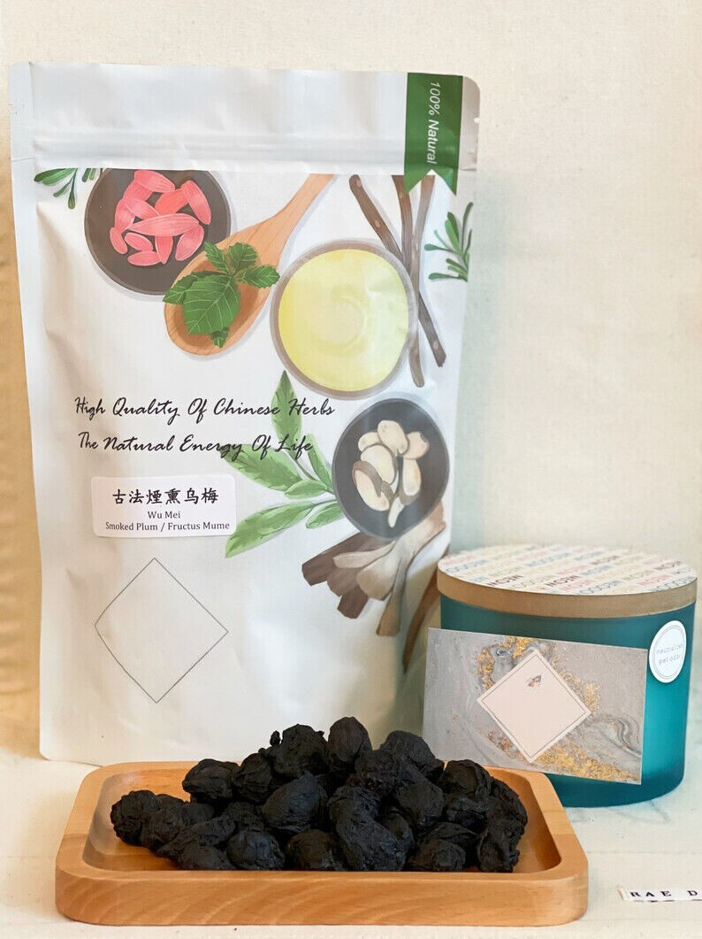 Wu Mei /乌梅/Flower Tea Fructus Mume/Dark Plum Fruit /Prunus mume 500g