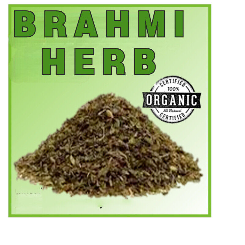 BACOPA / BRAHMI LEAF 100% Certified Organic (Bacopa monnieri) PREMIUM HERB250G