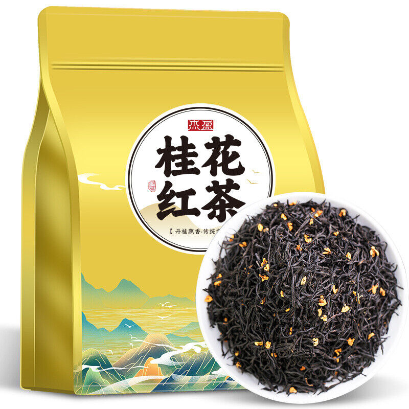 Osmanthus black tea  Osmanthus black tea Osmanthus Flower tea strong flavor 250g Main image