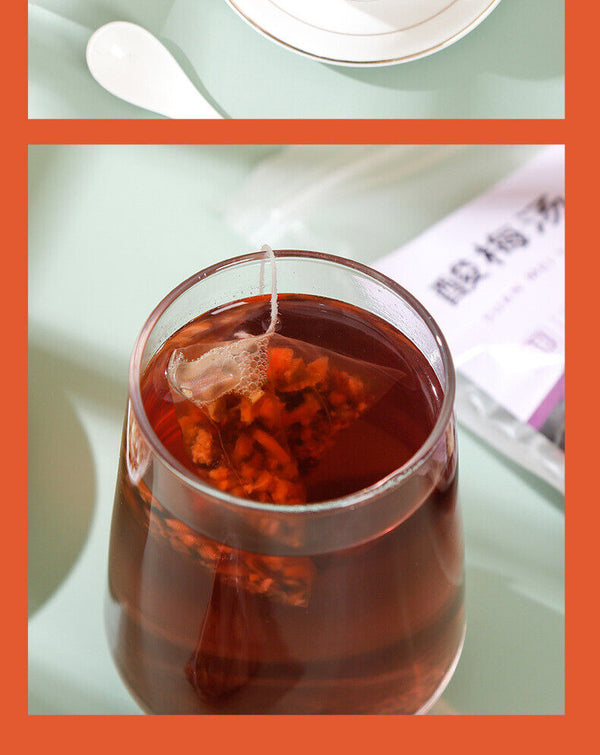 HelloYoung Old Beijing Sour Plum Soup Ingredients Package Summer Fruit Health Tea 250g