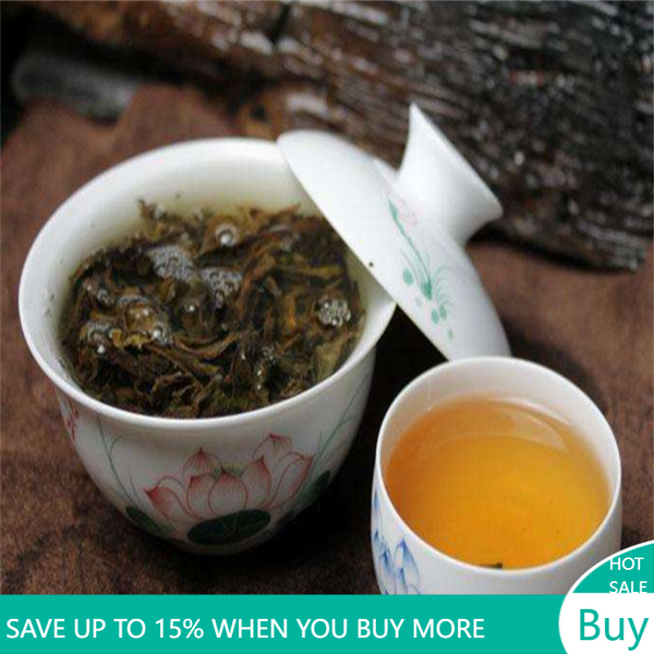 Wild Aged White Tea Fuding High Mountain Bai Cha Cake Shou Mei Premuim 350g
