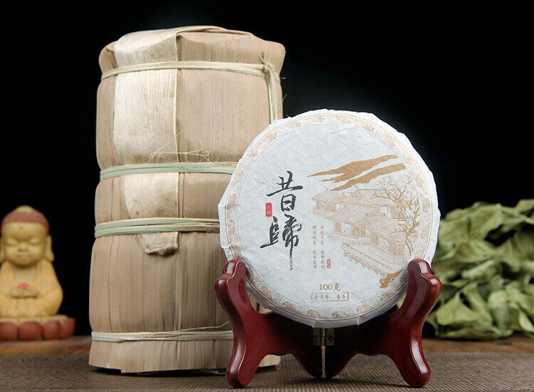 HelloYoung 100g/cake Yunnan Pu'er raw tea cake Xigui wilderness tea Icelandic tea