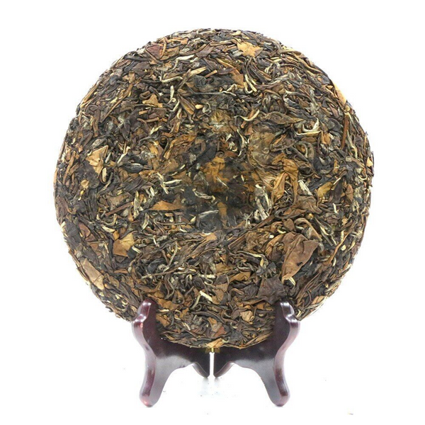 HelloYoung Landscape CHinese White Tea Old Bai Cha Tea Leaf Cake 350g Health Tea