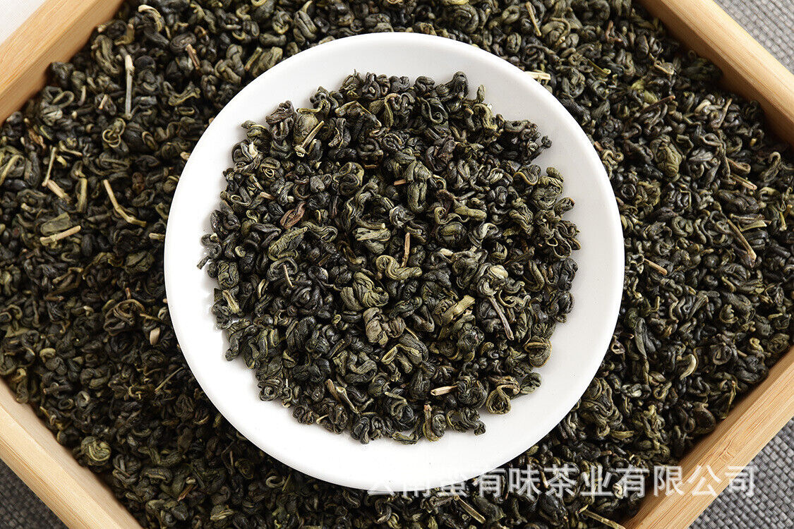HelloYoung 500g bag Yunnan Yunnan Green Tea Puerh Tea Bi Luo Chun One bud and two leaves