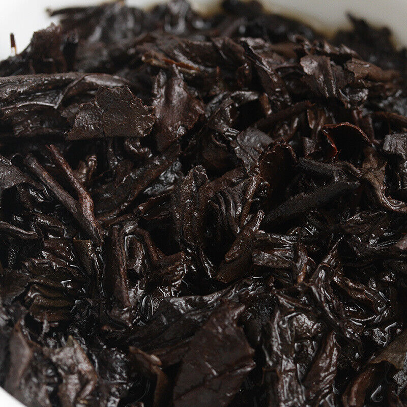 HelloYoung Menghai Pu'er ripe tea small square brick tea leaves sinensis word Pu'er tuocha