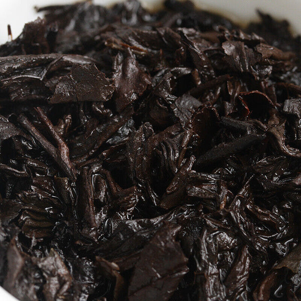 HelloYoung Menghai Pu'er ripe tea small square brick tea leaves sinensis word Pu'er tuocha