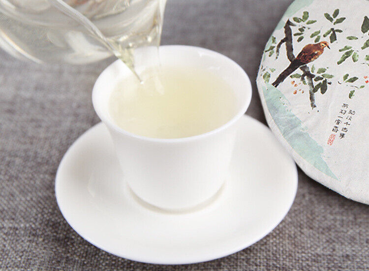 Ancient Tea Buds Tea Cake Pu'er Raw Tea 357g Early Spring Bud Buds