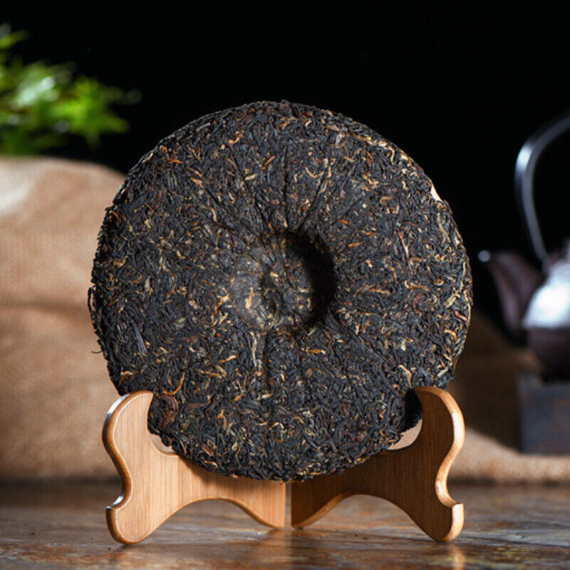 HelloYoung Spring Pu'er Black Tea Gift Tea Top-Grade Yunnan Dian Hong Pu-Erh Tea Cake 357g