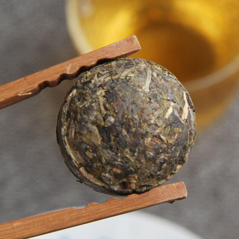 HelloYoung 100G Mu Zhi Pu'er Small Tuo Tea Series"Jiao Mu Sheng Tuo"Pu'er Original Raw Tea