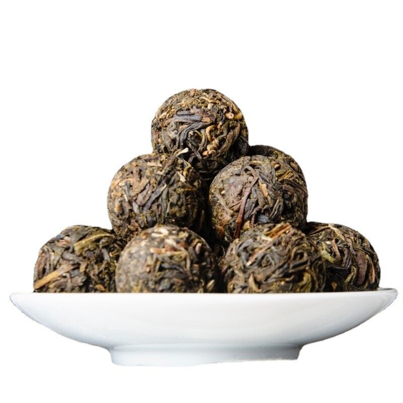 HelloYoung Yunnan Puerh Tea Longzhu Iceland Lao Man'e Tea Leaves 500g/1.1lb
