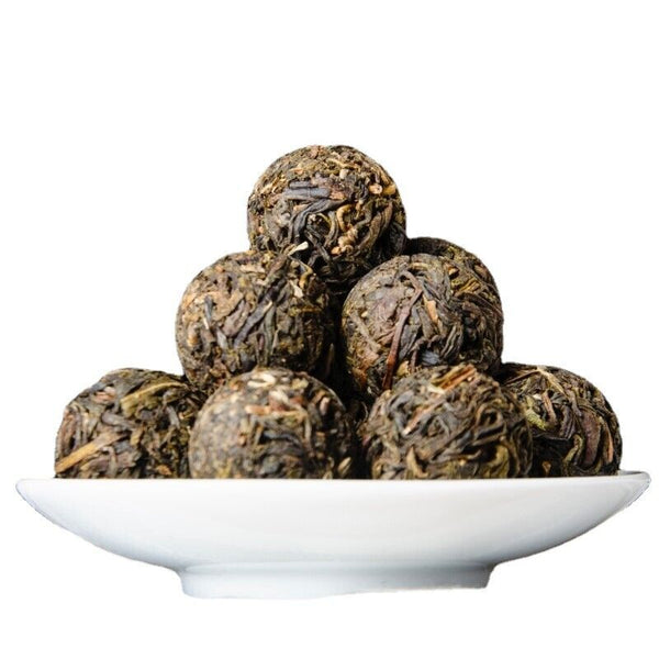 HelloYoung Yunnan Puerh Tea Longzhu Iceland Lao Man'e Tea Leaves 500g/1.1lb