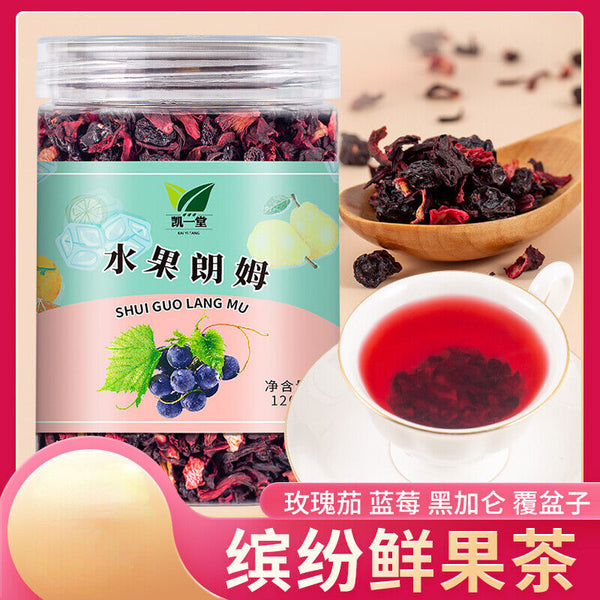 A Tea Lover's Dream - Delicious Fruit Infused and Floral Fusion Tea - 120g Can