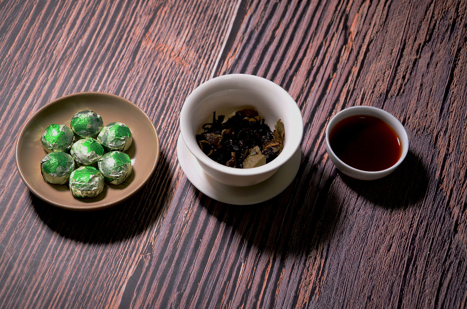 HelloYoung 500g Yunnan lotus leaf mini tuo tea cake gold brick pu-erh tea ripe tea loose
