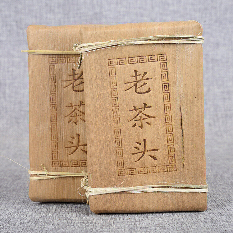 HelloYoung Pu'er Tea Golden Bud Brick 250g Ripe Tea Brick Healthy Drink Main image