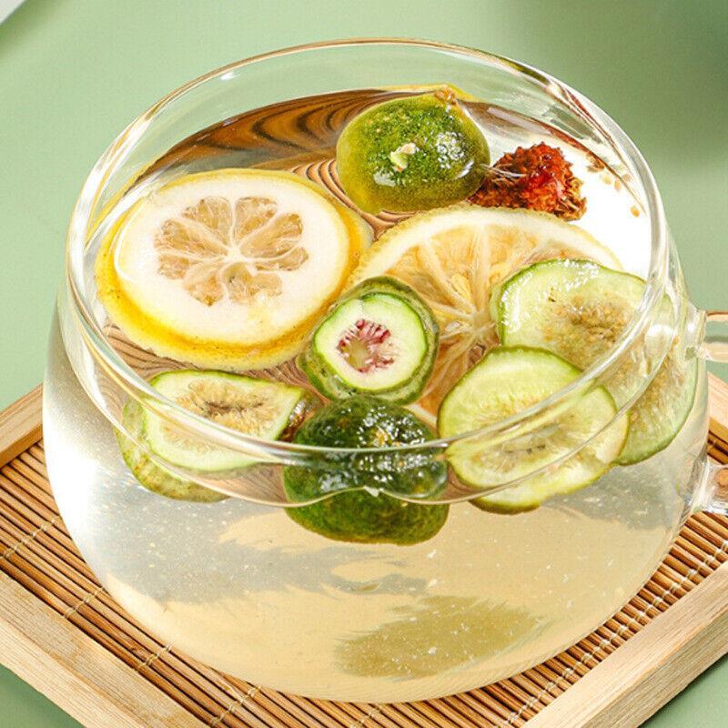 Natural Jujube, Mulberry, Rose, Green and Orange Fig Tea Sealed Packaging