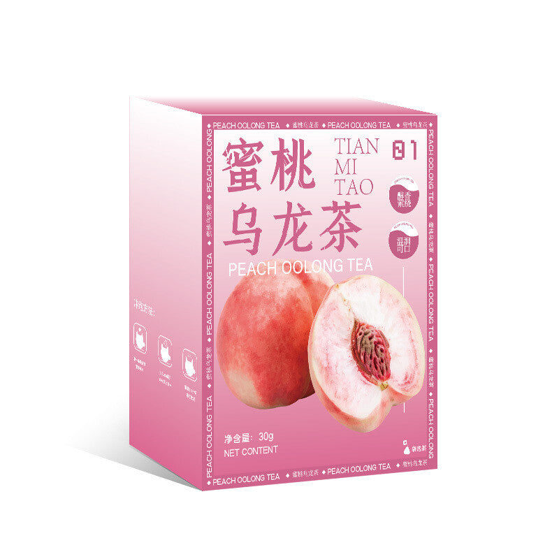 Honey Peach Oolong Tea Fruit Tea Grape Tea Bag Strawberry Lemon Black Tea