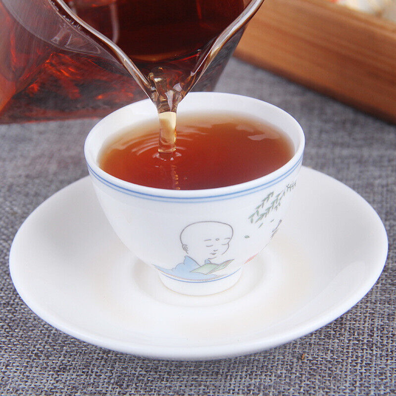 HelloYoung Pu'er Tea Healthy Drinks500g Gift Tea Xiao Qing Guan Pu'er Tea Xin Hui Chen Pi