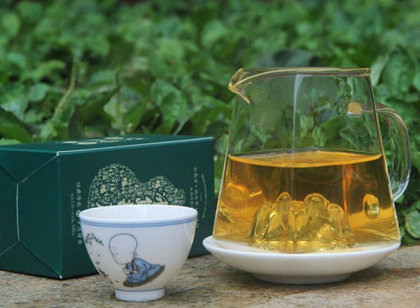 Yunnan Ice Island Raw Pu-erh Tea 150g Baifu Gourd Box Premium Loose Leaf