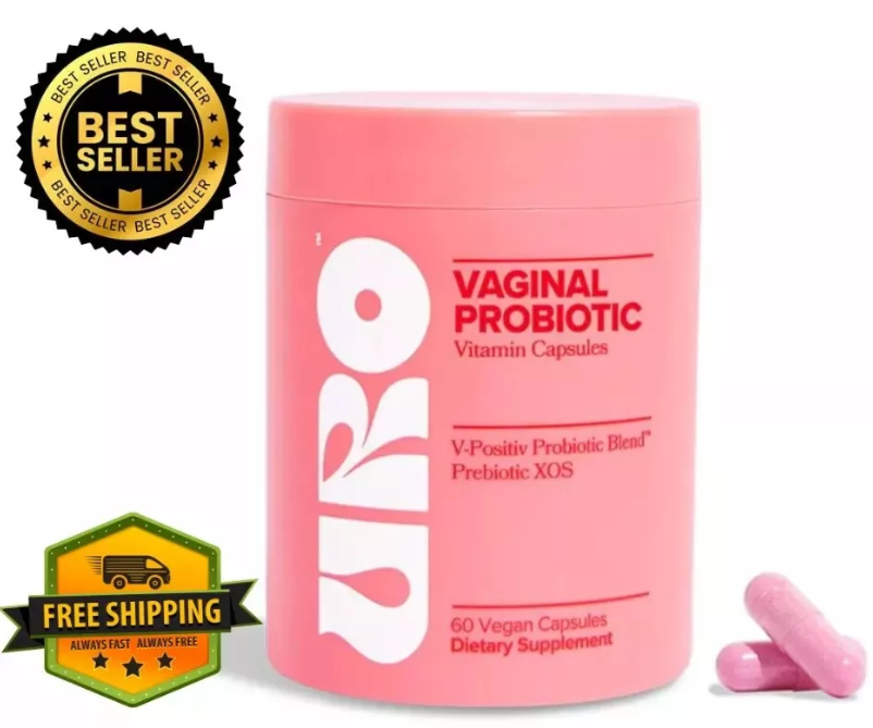 URO Vaginal Probiotics for Women pH Balance with Prebiotics & Lactobacillus P...