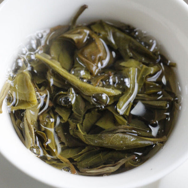 HelloYoung 100g Yunnan Pu'er Tea Mengku Xiaohuosai Ancient Tree Tea Pu'er Tea Cake Raw Tea