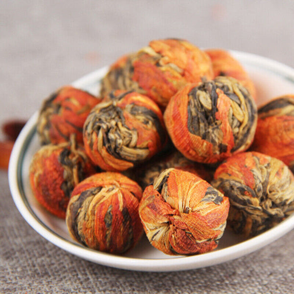 HelloYoung 500g Yunnan Dian Hong Tea Lily Dragon Ball Black Tea Chinese Premium Kung Fu Tea