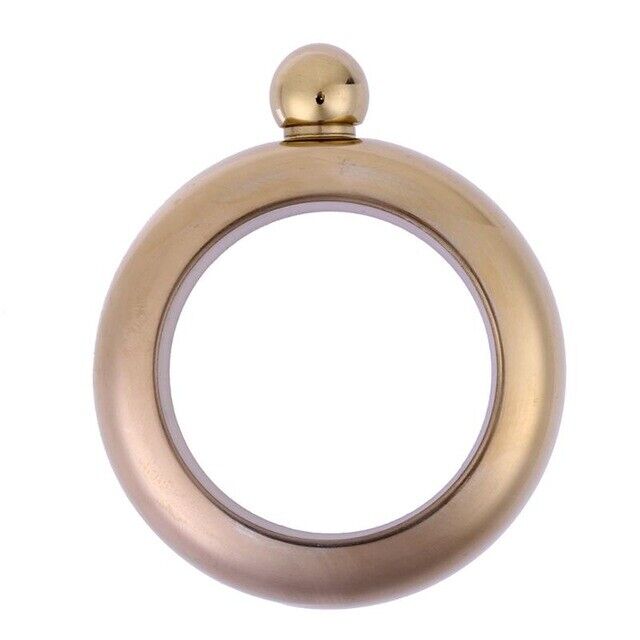 Wine Bottle Alcohol Drinkware Bangle Bracelet Hip Flask Portable Whiskey Vodka