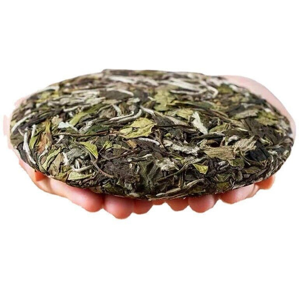 HelloYoung 300g Fuding white peony tea cake tribute eyebrow shoumei flower hao fragrance