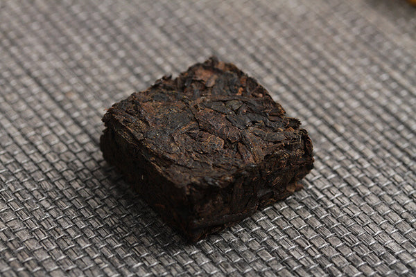 Menghai Puerh Ripe Tea Small Square Brick,Catalpa Puerh Tuo Tea 500g