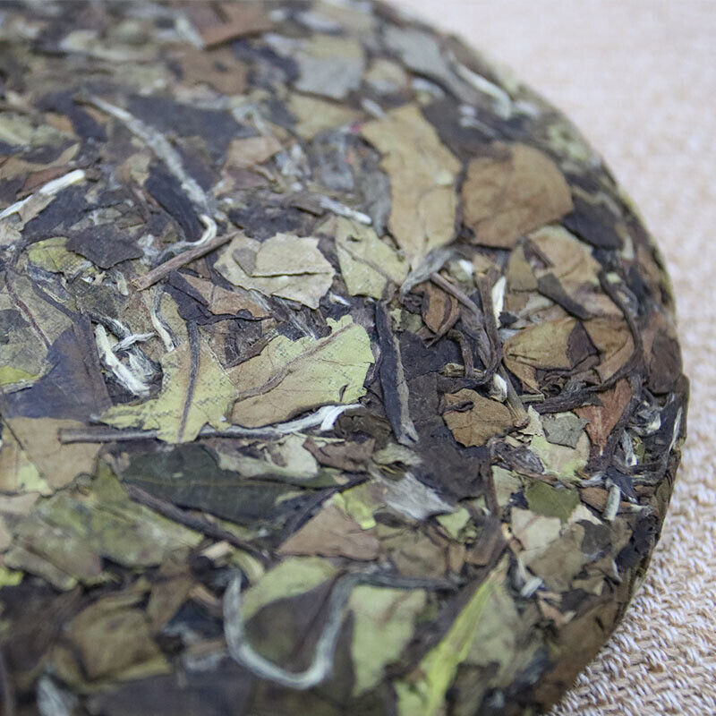 HelloYoung White Tea Cake Small Leaf Tea Health Care 350g Premium Spring White Tea Shoumei