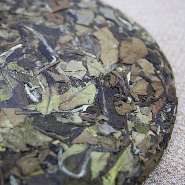 HelloYoung White Tea Cake Small Leaf Tea Health Care 350g Premium Spring White Tea Shoumei