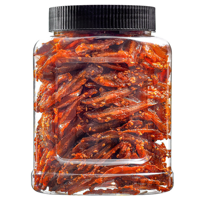 Spicy Silver Fish 500g Dried Small Fish Instant Chinese Specialty Seafood Snacks